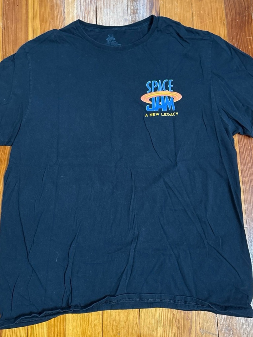 Space Jam A New Legacy Black Logo Tee
